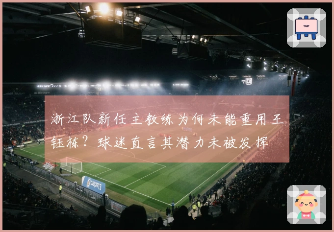 浙江队新任主教练为何未能重用王钰栋？球迷直言其潜力未被发挥