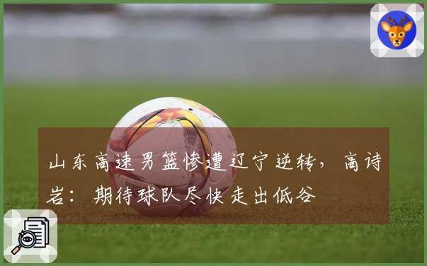山东高速男篮惨遭辽宁逆转，高诗岩：期待球队尽快走出低谷